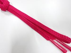 未使用品　正絹　手組帯締め